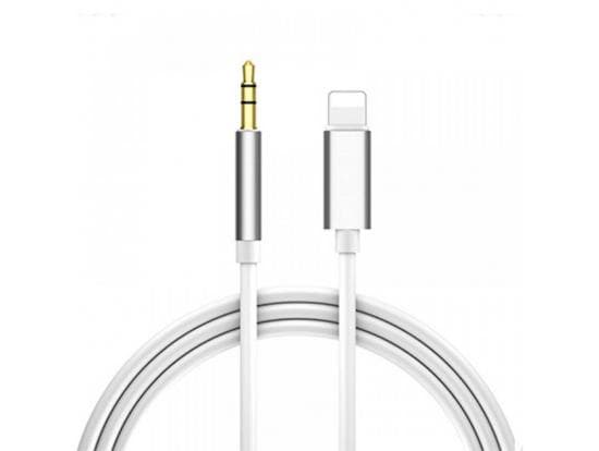 Lisävarusteet Auto Aux Audio-kaapeli Iphone 1m Adapteri Lightning-liitin