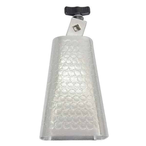 Metalkobjælde Galvaniseret Percussionsinstrument med Knop Velegnet til Trommesæt 15.5x10x6.5cm