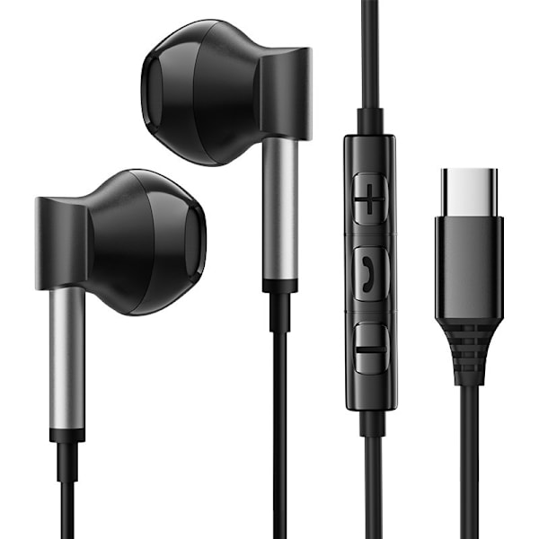 USB C Hörlurar för Samsung Galaxy S22 Ultra S21 FE S20 A53 USB C Hörlurar