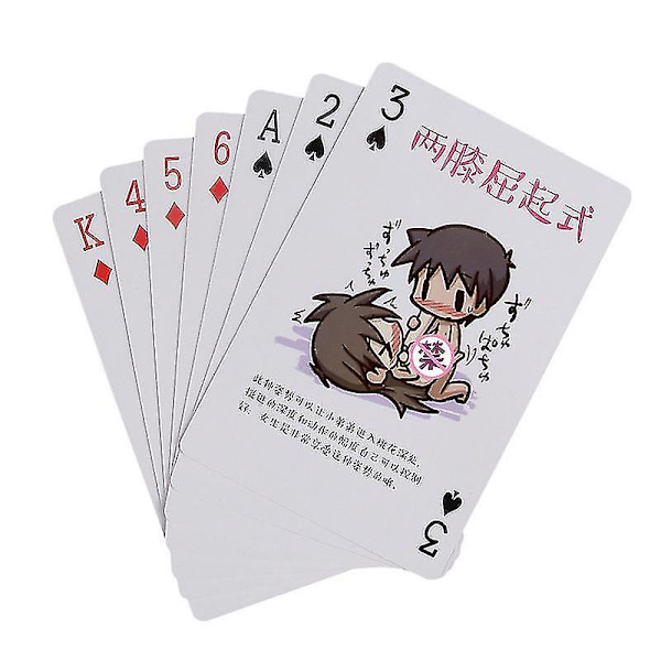 Sexiga Poker Kortlekar med Olika Konstverk för Vuxna - Present till Vänner, Par, Samling, Texas Hold'em Spelkortspel