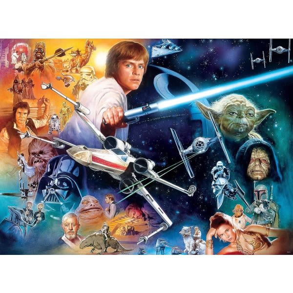Star Wars - The Force Will Be With You Always - 1000/500/300 pusselbitar 500 Piece
