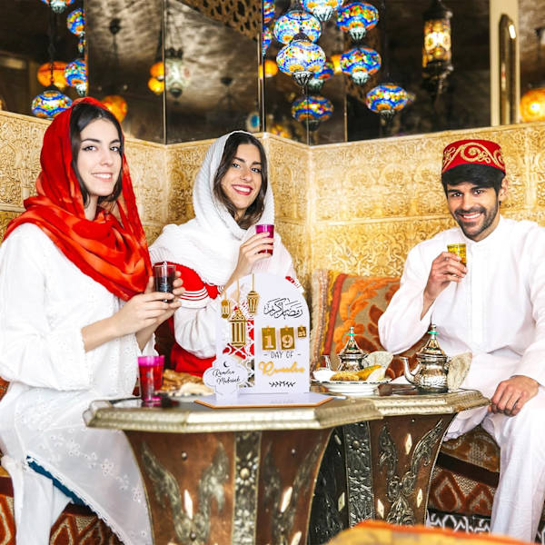 Ramadanin Adventi-kalenteri, Ramadanin Koristeet Kotiin, Akryylilaskentakalenterit Ramadan