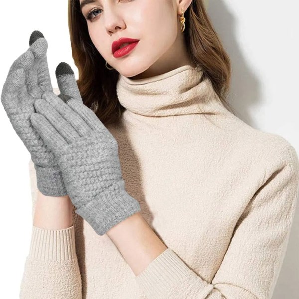 Vinterhandskar för kvinnor | Pekskärm Vinterhandskar Varma | Handskar Vindtät Varm Utomhus vindtäta handskar