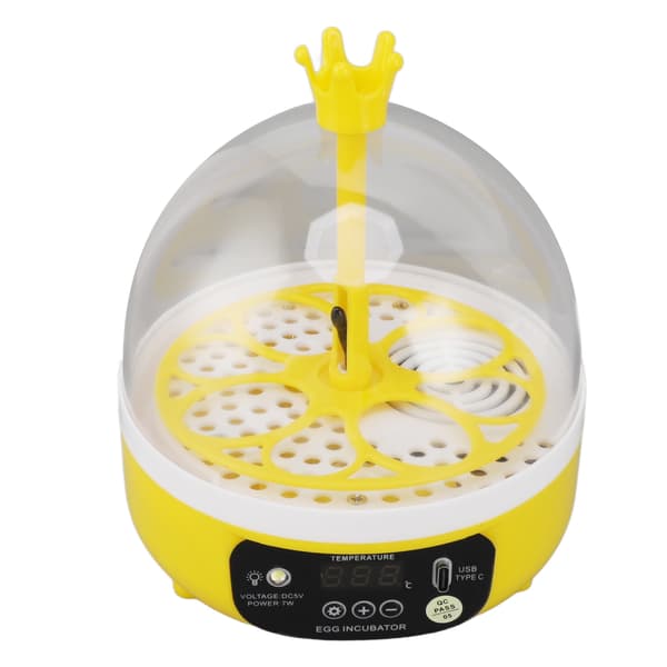 (Elf model 4 stk.) Kyllingeinkubator lille husholdnings mini børneinkubator smart inkubator manuel