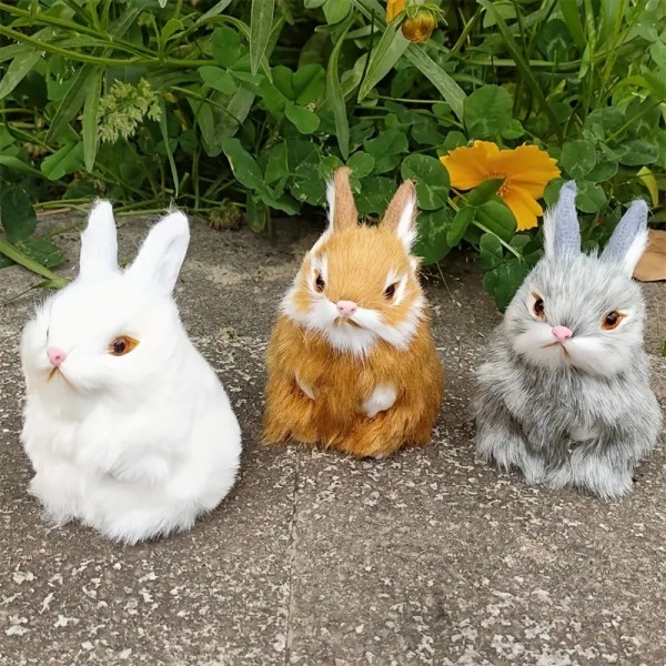 Kosedyr i plysj kanin - mykt og bedårende leketøy for barn