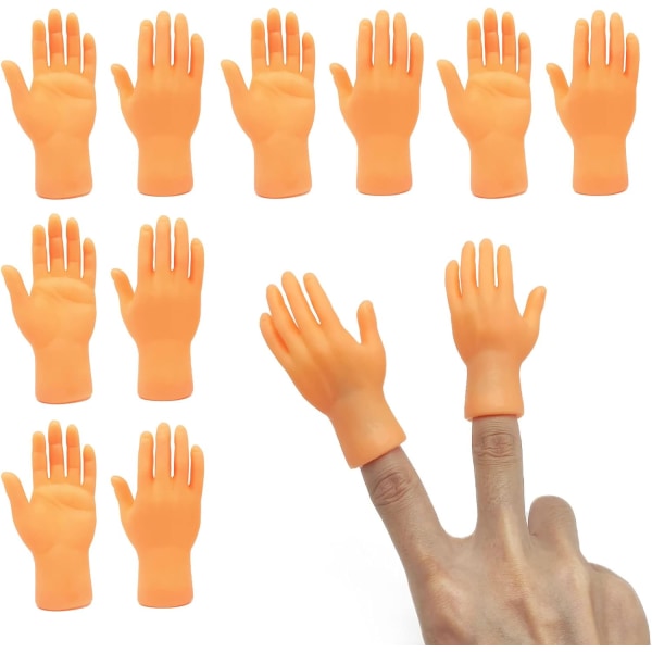Finger Puppets Lille Finger Mini Finger Hænder Lille venstre og højre hånd
