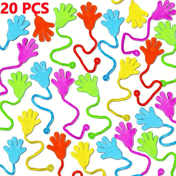 20 kpl / set Sticky Hands: Perfect Goodie Bag Stuffers, Classroom Treasure Box -karnevaali