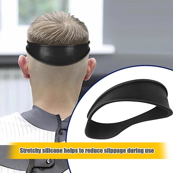 Kaula-alueen parranajon malli ja hiustenleikkuuopasta, Kaareva Silico gray 1pc