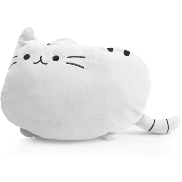 Body Pillow Cookie Cat Selkätyyny Catman Throw Pillow (valkoinen)