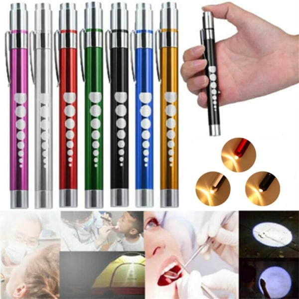 4kpl LED-taskulamppu kynävalo lamppuvalo tarkastustyövalo kynävalo