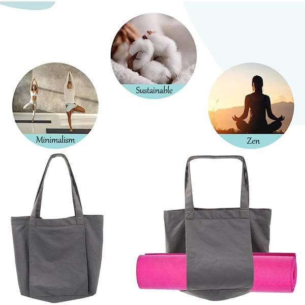 Joogamattolaukku (harmaa)