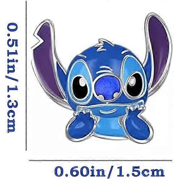 Stitch-øreringer, Stitch-hoop-øreringer, sy jule-øreringer smykker til jenter og kvinner