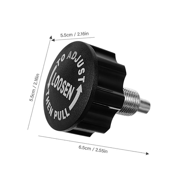 Erstatningsknapp for trimsykkel, reservedel for trimsykkel, knappskrue