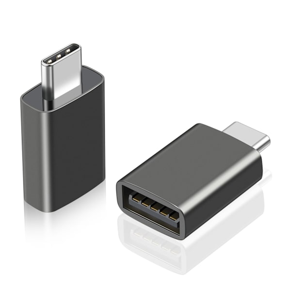USB-C - USB-sovitin 3-pakkauksessa, Type C uros - USB A naaras sovitin, Thunderbolt 4 OTG-muunnin