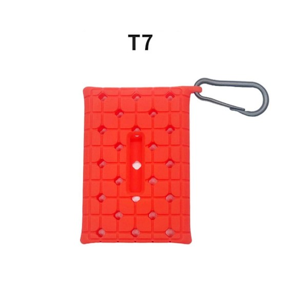 Hårddiskfodral RÖTT FÖR SAMSUNG T7 Red_xx Red For Samsung T7-For Samsung T7