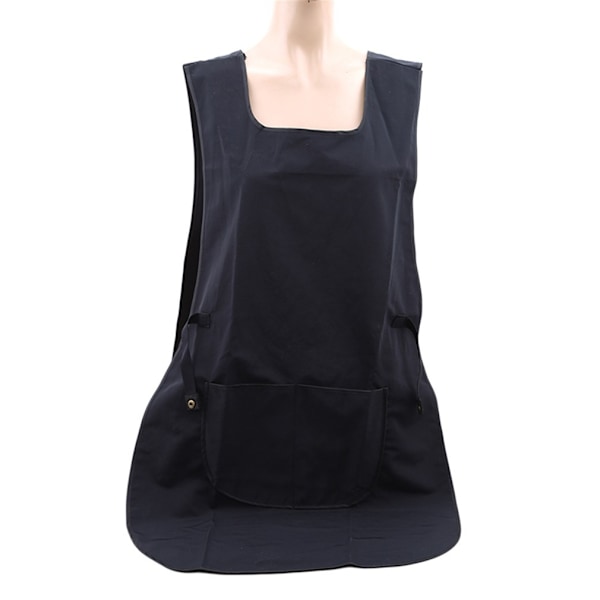 1 stk. Profesjonell Salong Hårklipp Styling Cape Forkle For Frisør Vanntett Antistatisk, 87*49cm, Svart