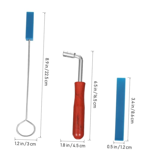 Sats pianoinställningsverktyg Musikutrustning Specialverktyg Musikprylar Pianostämningsverktyg Pianostämningsutrustning