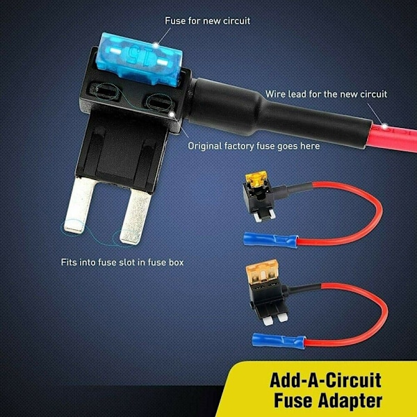 Adapter for bilkretssikring - Adapter for sikringsholder
