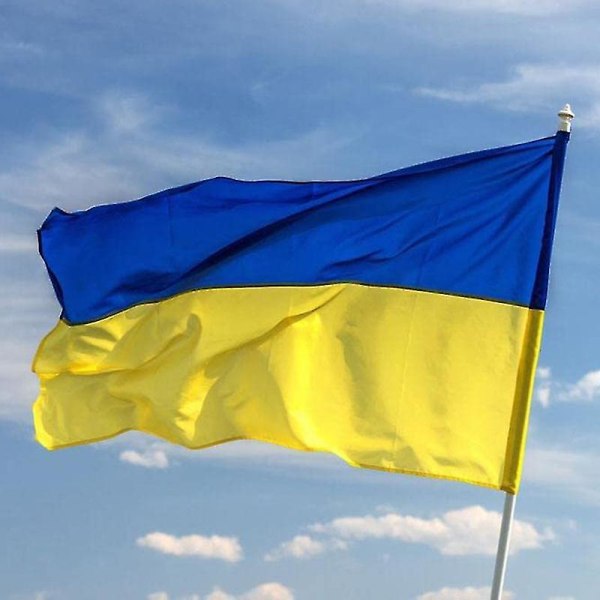 Stort Ukraina Nasjonalt Flag 2x3 Ft Polyester Ukrainsk Flag Utendørs