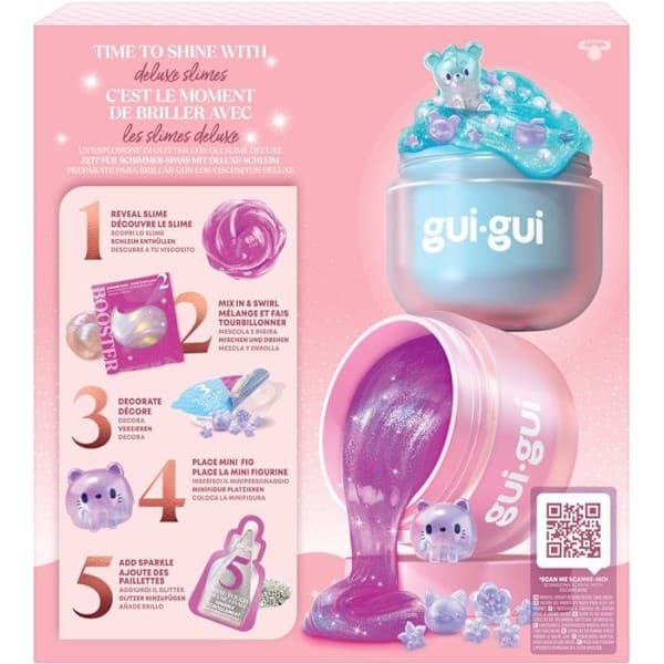 Deluxe Slime Pack - Kreativ Leg - MOOSE TOYS - GUI-GUI - Alder 6+