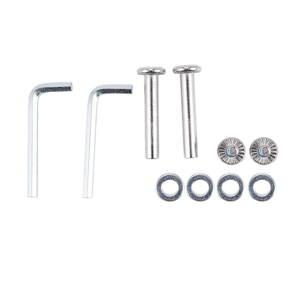 Set Resväskor Resväska Ersättningshjul Axlar och Skiftnyckel Reparationssats OD 68mm