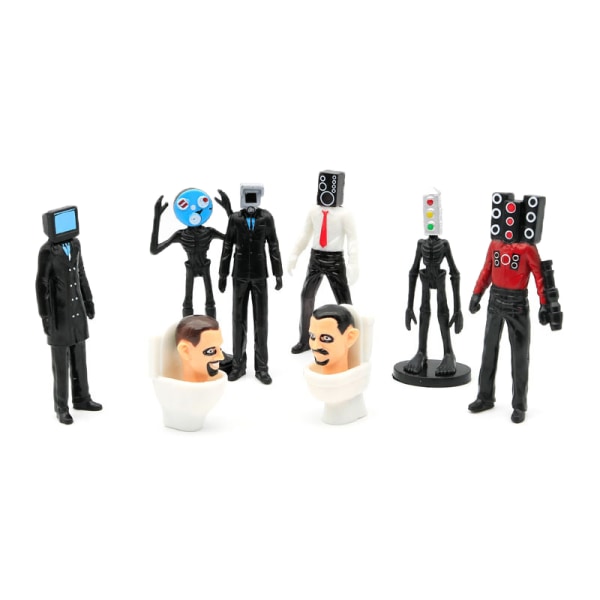 PVC Skibidi Toilet Figurer Legetøjsmodel Til Børns Gaver Skibidi Toi A3