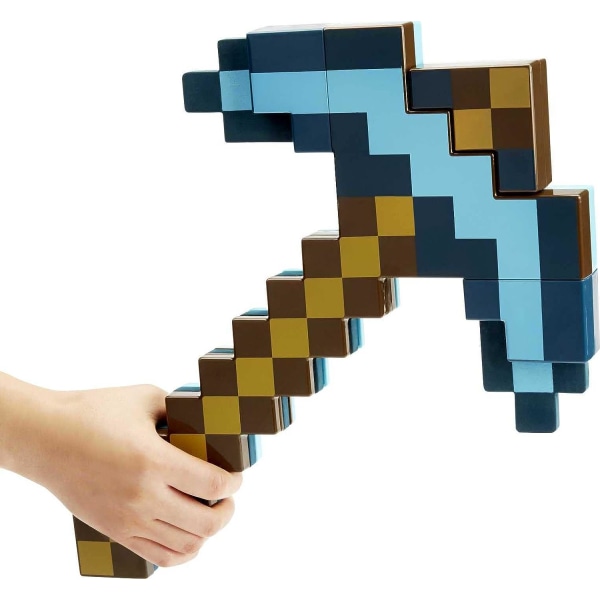 Minecraft-lelut miekka ja hakku minecraft-pelin muodonmuutos blue