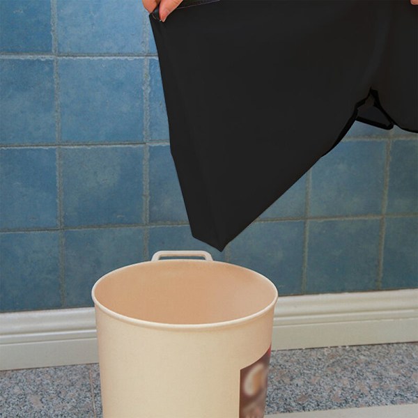Rakduk för rakning, rengöringsduk för hårklippning (svart (med transparent sugpropp))