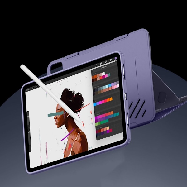 ESR iPad Air 2020/2022/2024 Case Shift Magnetisk Lilla