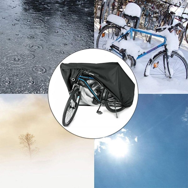 Dækning solbeskyttelse støvbeskyttelse regnbeskyttelse cykel - Perfekt XL