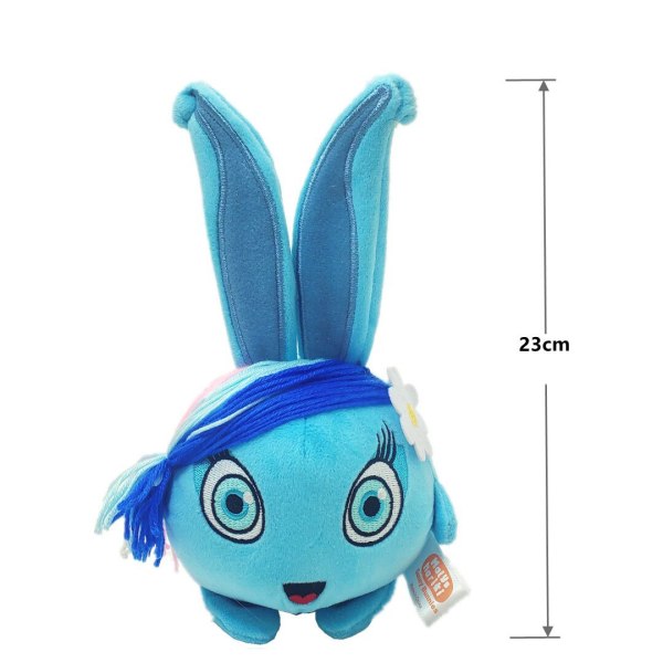 Nya 20cm söta djur kanin plyschleksaker härliga regnbåge Sunny Bunnies stoppade plyschdockor för flickor pojkar