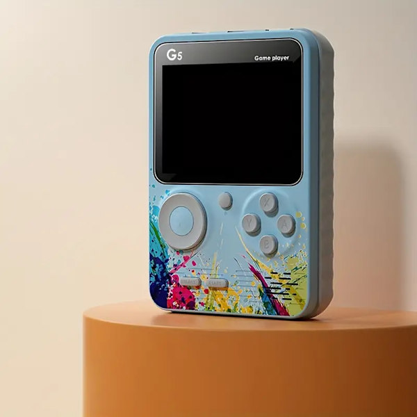 HD-skärm Mini Pocket Spelkonsol, Handhållen Joystick Spelbox