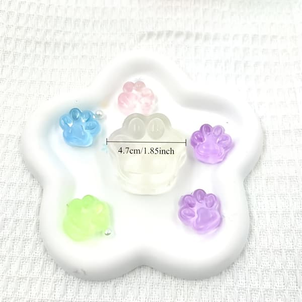 Taba Creative Mini Dopamine Katt tass klämleksak Flerfärgad 5+1 Natt Auto-Glow TPR Sensorisk Klassrumspris