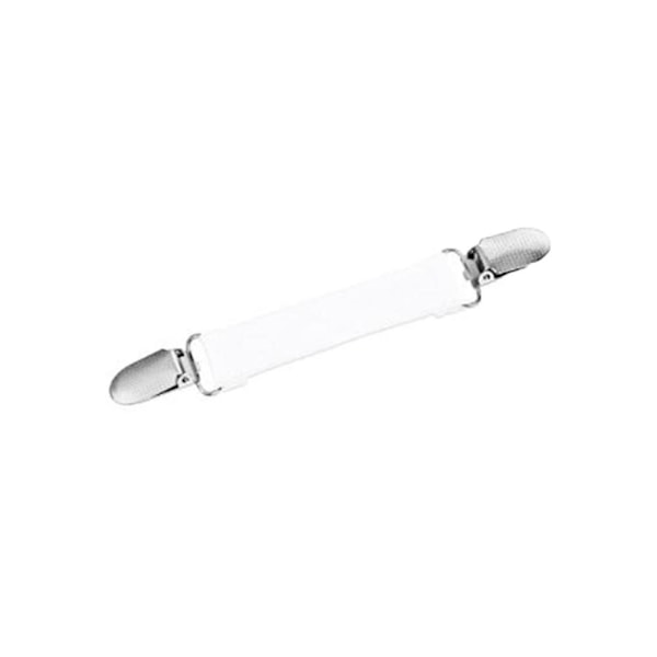 Matchande Klänningsklämmor Kofta Clip VIT white