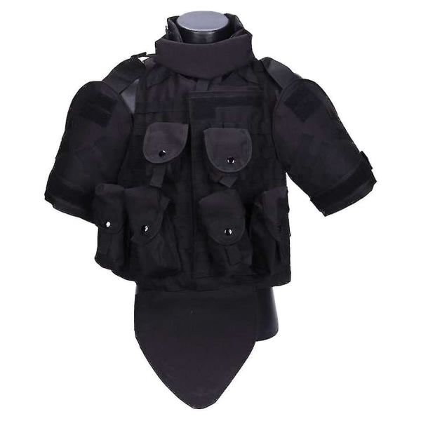 Tactical Vest Outdoor Weight Bearing Airsoft For Men Black