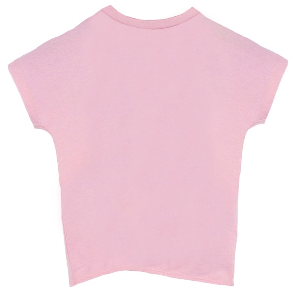 Minecraft Girls Cat Twisted Knot Front T-shirt 7-8 år Rosa/W Rosa/Vit Pink/White 7-8 Years