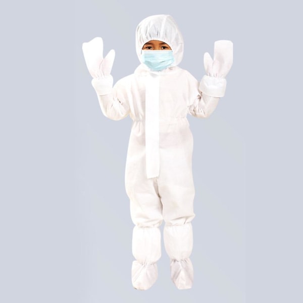 Safety Protection Clothing Disposable Coveralls Dustproof Clothing Nonwovens Breathable Isolation Clothing One Piece Work Suit Suit For Children Chi