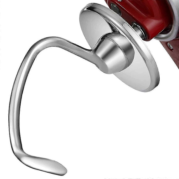 Ruostumattomasta teräksestä valmistettu taikinakoukkukiinnike KitchenAid 4,5-5 litran kallistettavapäiselle yleiskoneelle, varaosat leipäkoukut