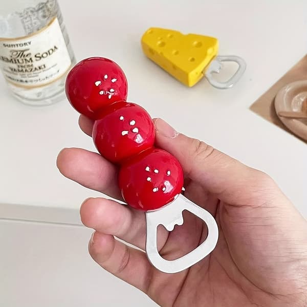 Bedårende MAACnetic Flaskeåbner Sukkergræskar Ost Design Multifunktionel Køkkengadget Cheese