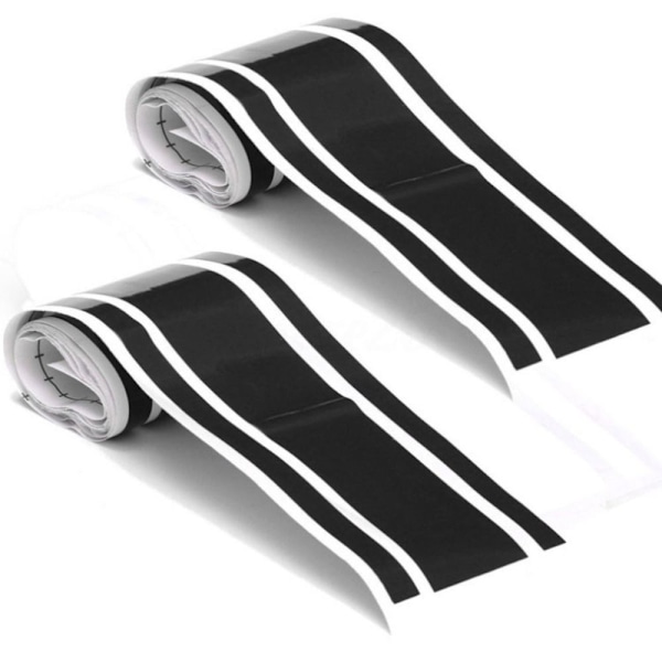 Auton konepellin tarrat Autotarra MUSTA Black