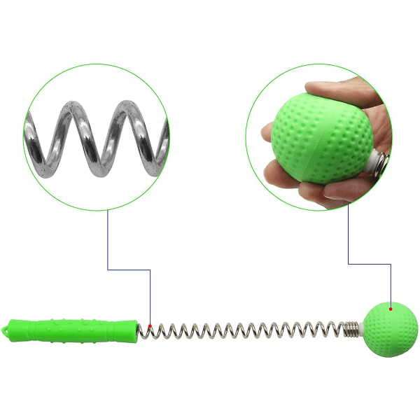 Massager Ball Hammer (2-pak) Hammer Stick Manual Beat Golf Ball (gul)