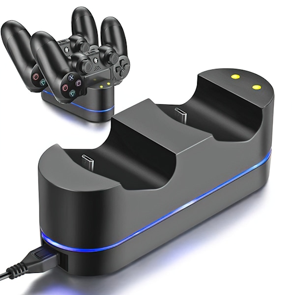 Laddningsstation för PS4 - Laddare för Kontroller / Playstation-kontroller