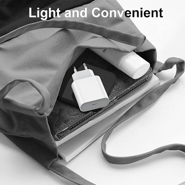 20W 2-pak USB-C Hurtiglader, Usbc Stik Type C Væghængt AC Strømadapter