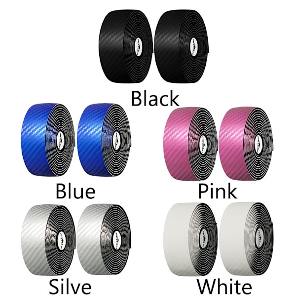 Cykelstyr Tape Wrap Cykelbandage Styr Tape silver