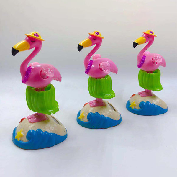 Bilpynt Power Dance Svingende Flamingo Leke Dashboa 1 pc