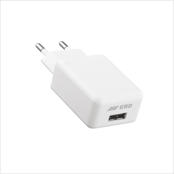 Højkvalitets USB-A 10w docking oplader White