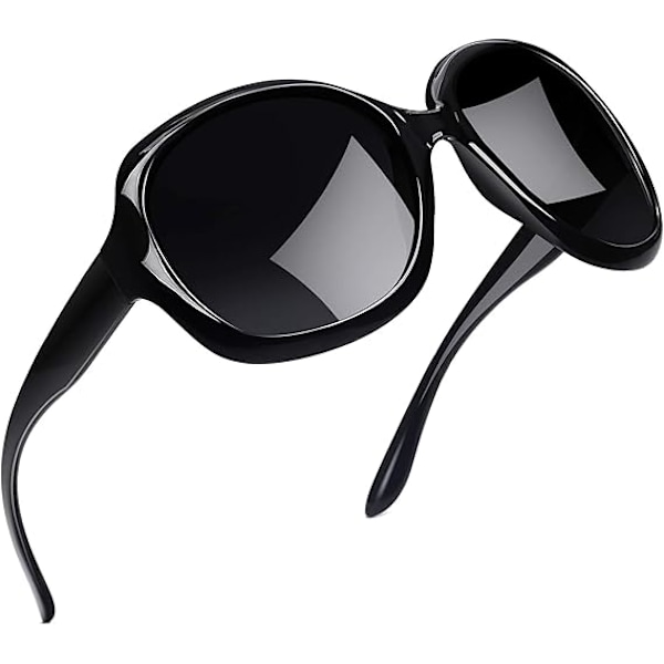 Polariserede Dame Solbriller Oversized UV400 Briller Mode og