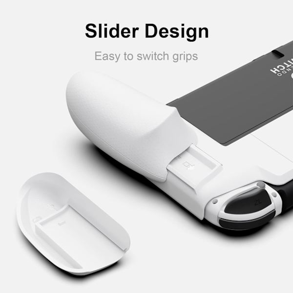 NeoGrip för Nintendo Switch OLED och vanlig modell: Ett ergonomiskt grepp med hårt skal