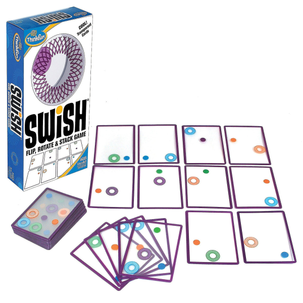 Swish - A Fun Clear Card Game And Toy Of The Year Nominee For Ages 8 And Up