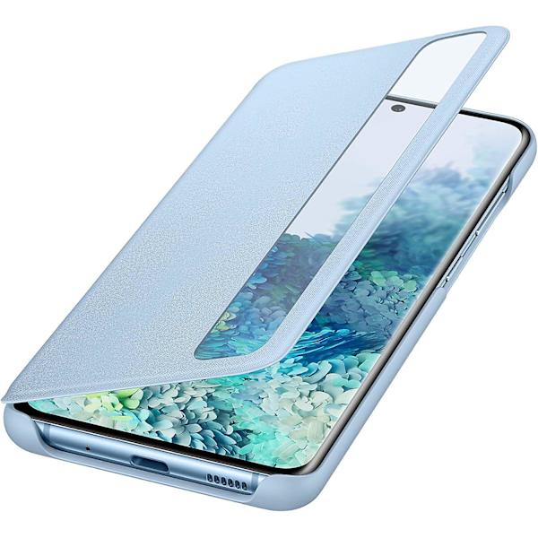 S20 | S20 5G Clear Vision Cover / Case - Himmelblå